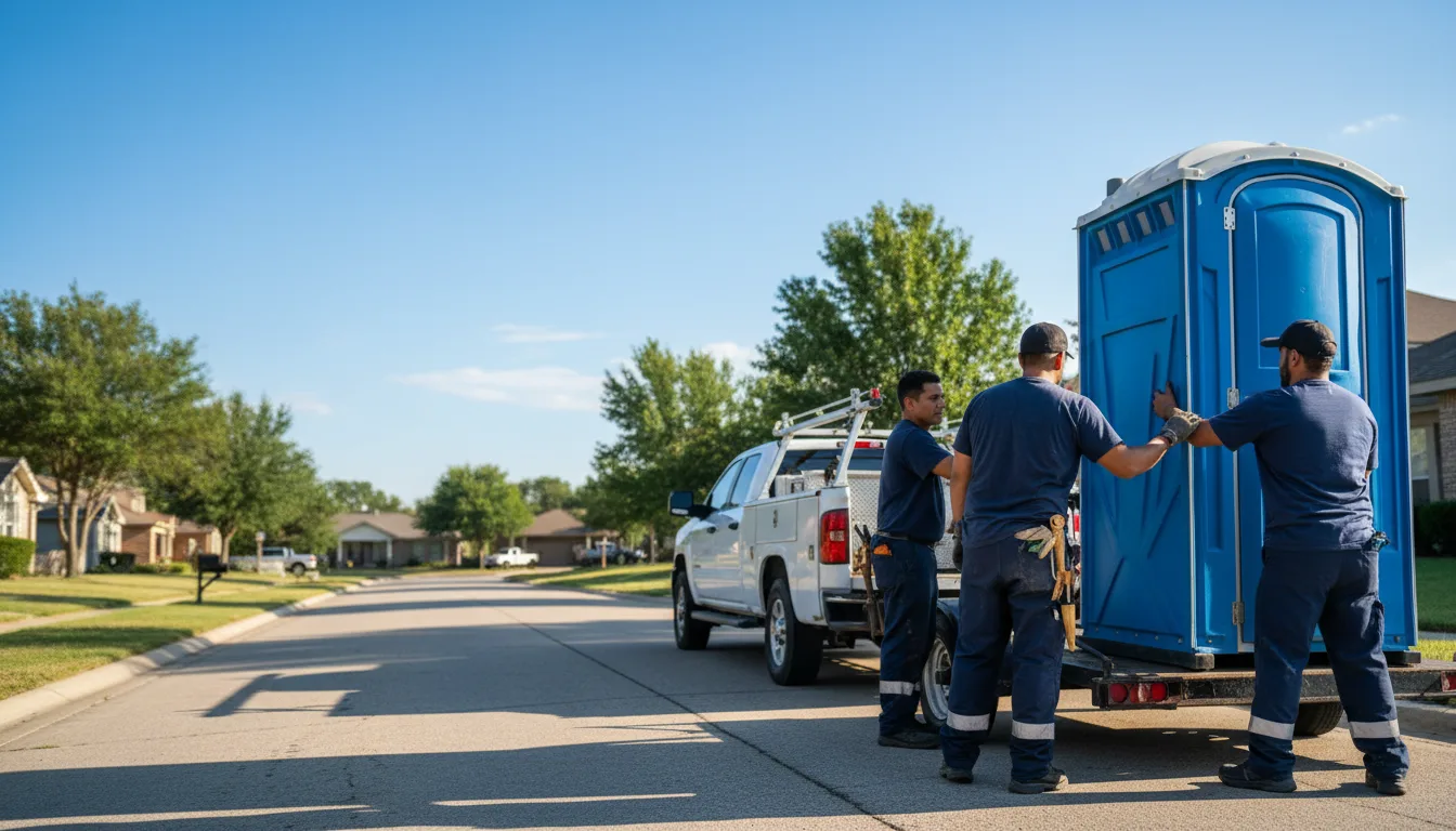 Portable Toilet Rental in Peoria, IL near me